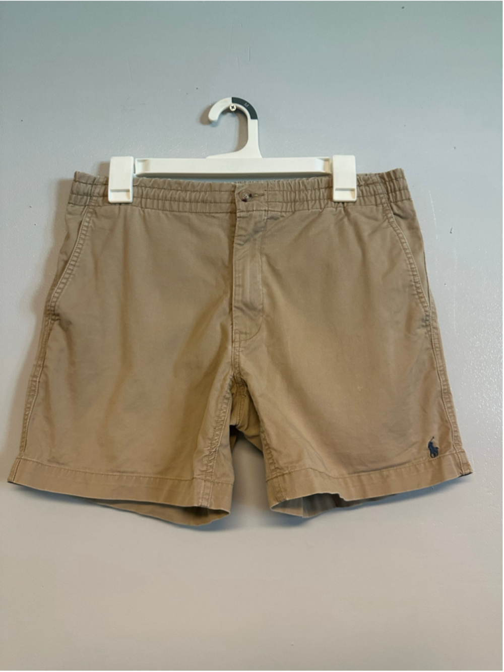 Polo Ralph Lauren Classic Fit 6" Shorts Size Small Beige